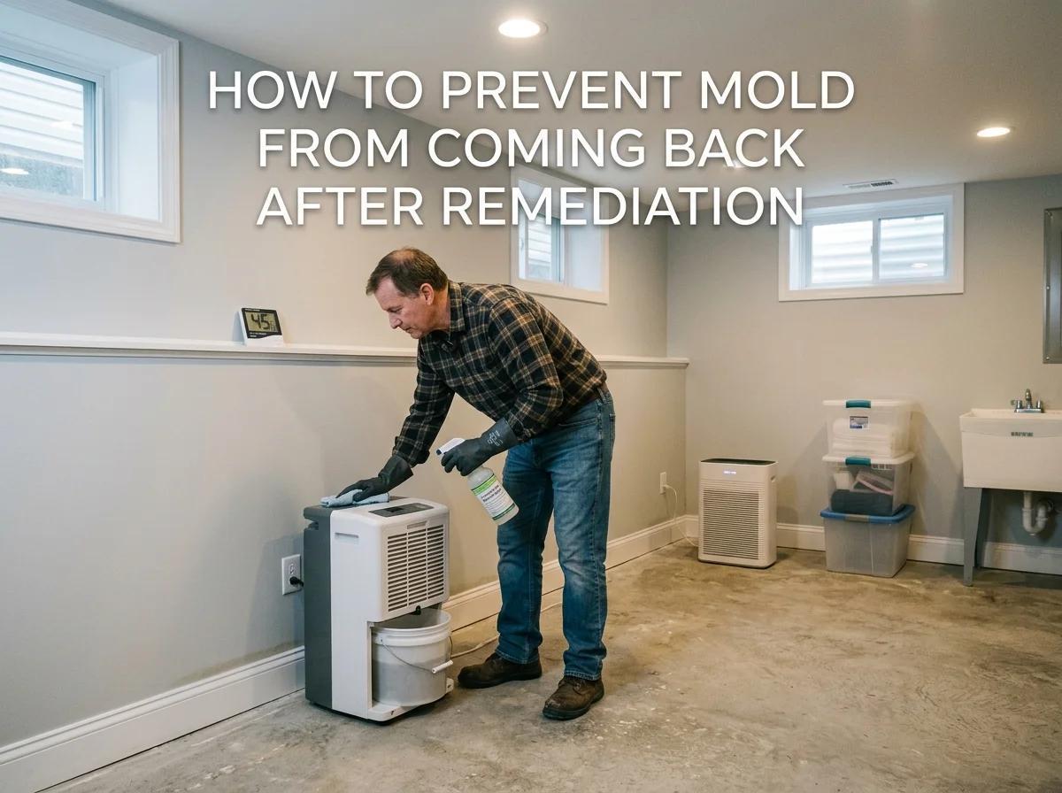How to Prevent Mold From Coming Back After Remediation