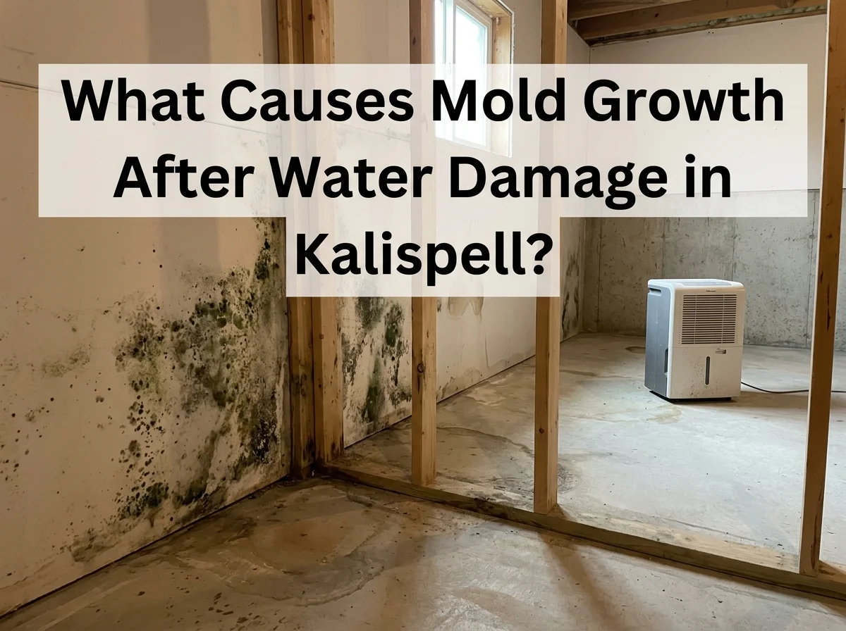 What Causes Mold Growth After Water Damage in Kalispell