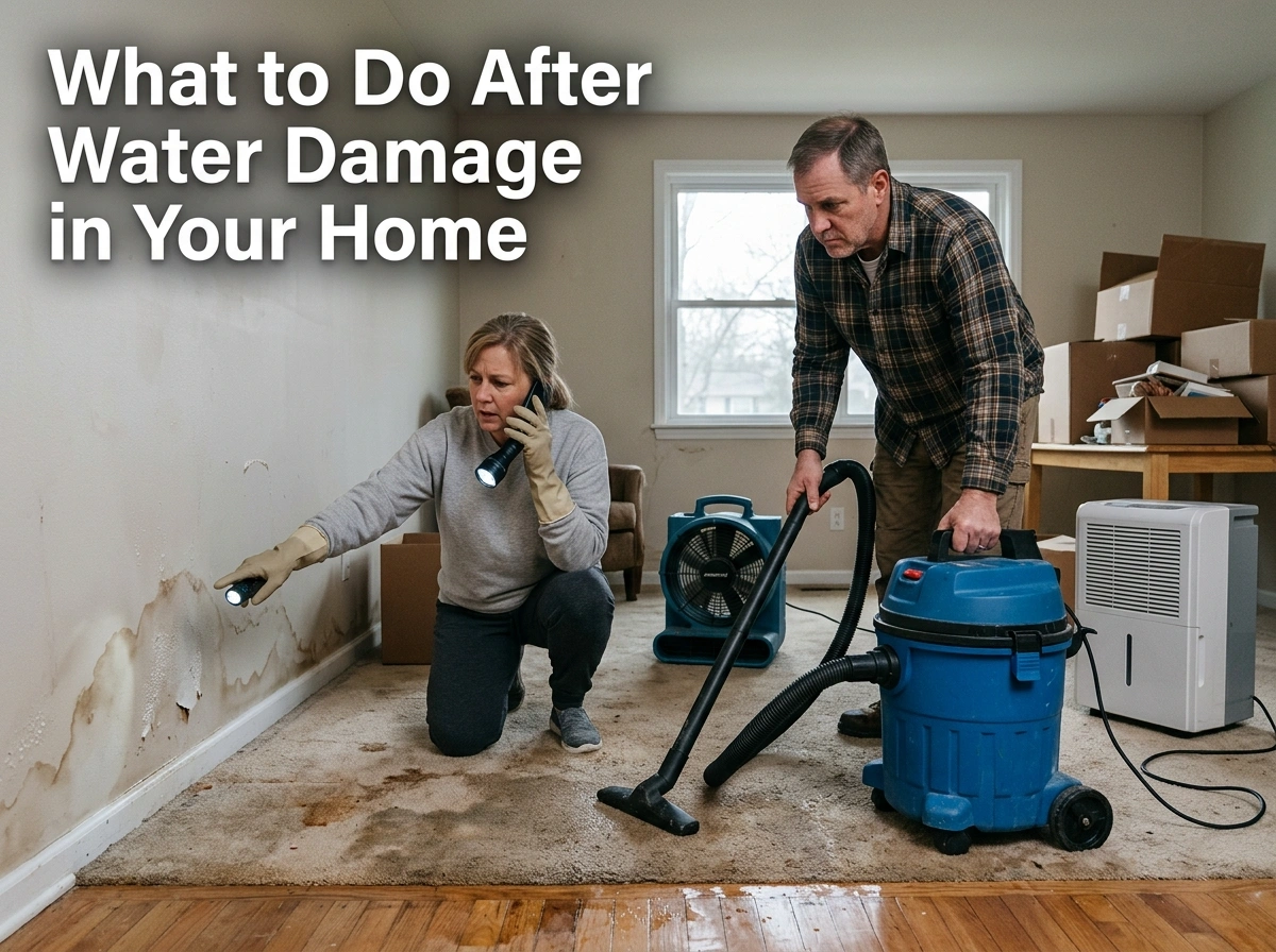 What to Do After Water Damage in Your Home